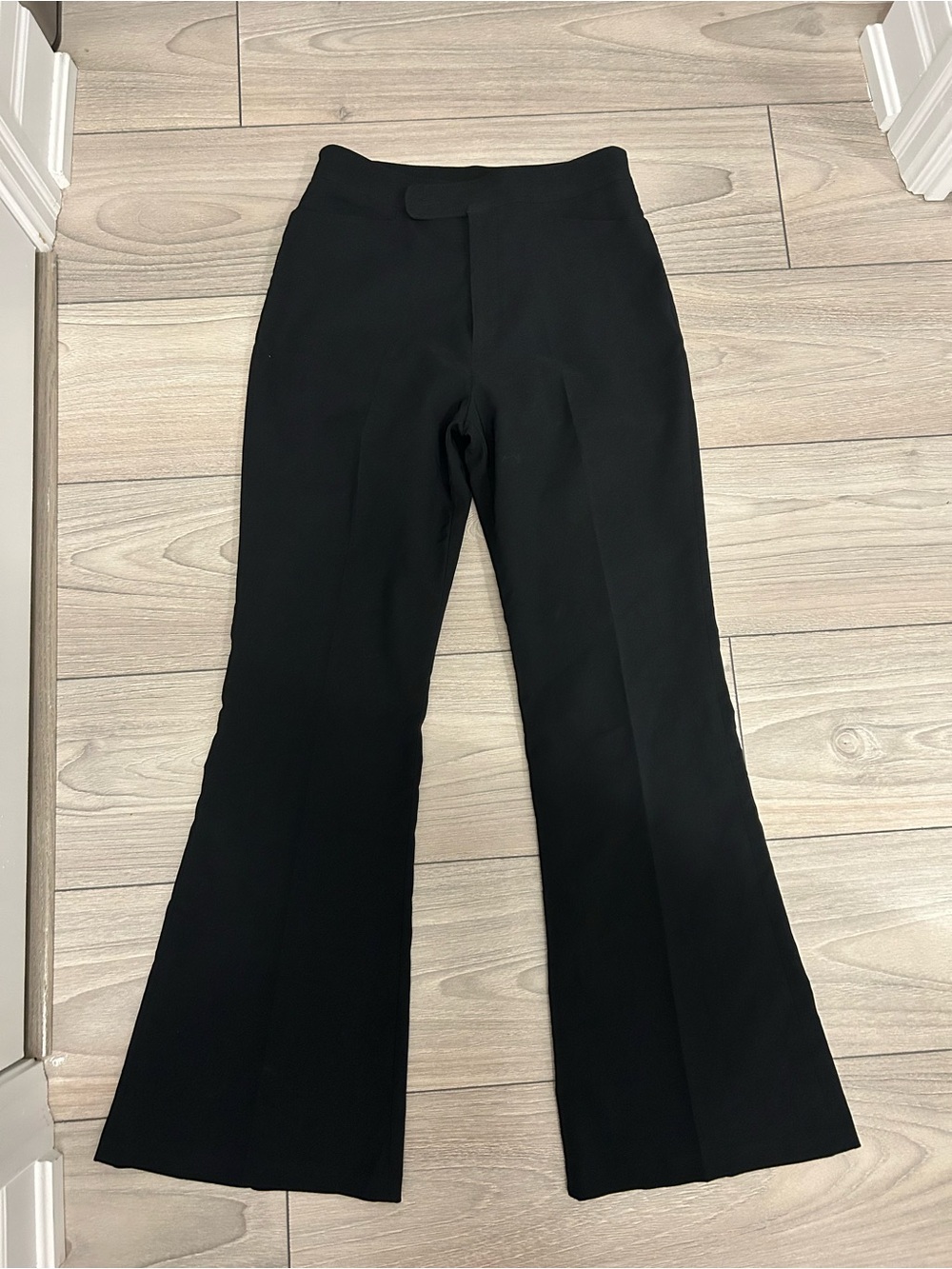 Women’s Black Flared Dress Pants